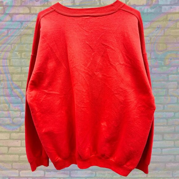 Vintage Wolf Sweatshirt, Yellowstone 90s Crewneck, Size Large - Picture 2 of 4